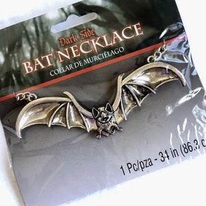 NEW Steel Bat Necklace